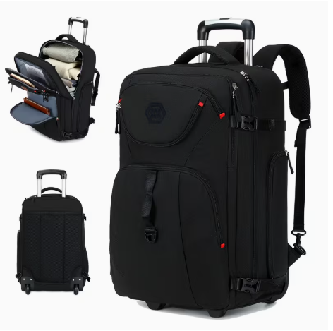 Rolling Backpack, Laptop Backpack with Wheels
