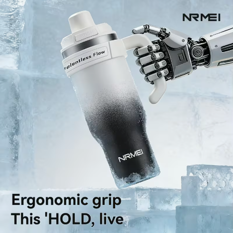 Insulated Water Bottle with Ceramic Liner - 950ML