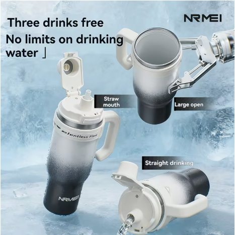 Insulated Water Bottle with Ceramic Liner - 950ML